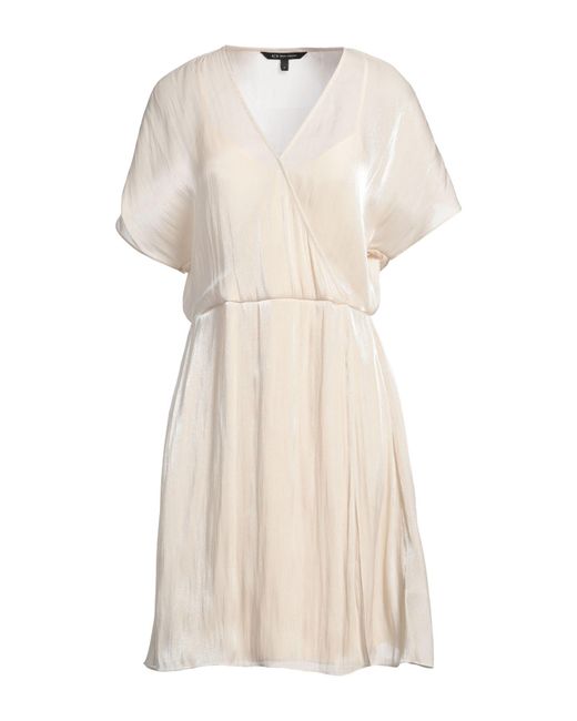 ARMANI EXCHANGE Natural Mini Dresses