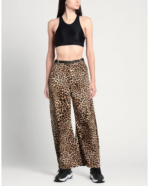 Motel Natural Pants Cotton, Elastane