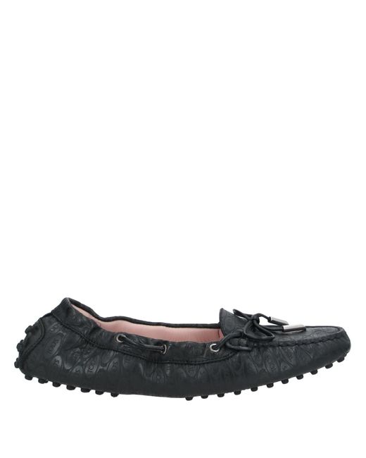 TOD'S HAPPY MOMENTS by ALBER ELBAZ Black Loafers