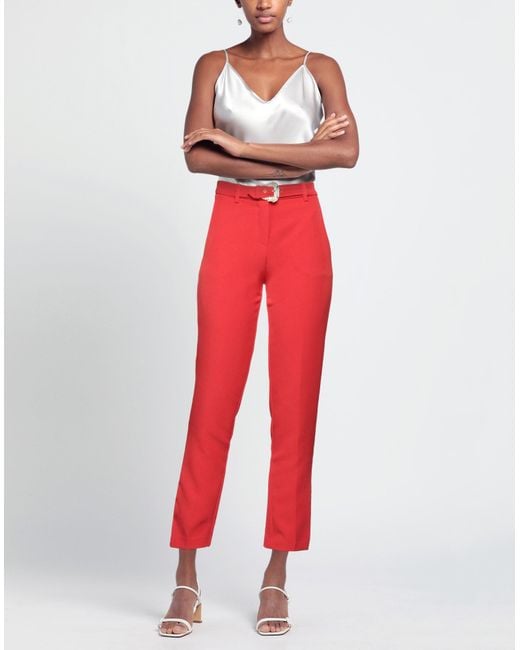 Versace Jeans Couture Red Pants