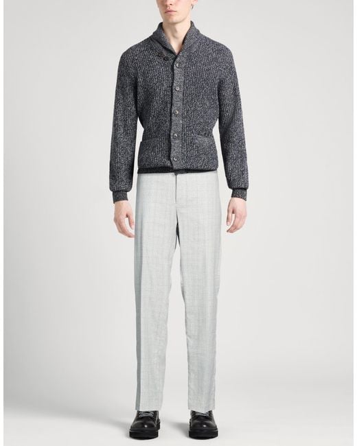 Hackett Gray Pants Cotton, Elastane for men