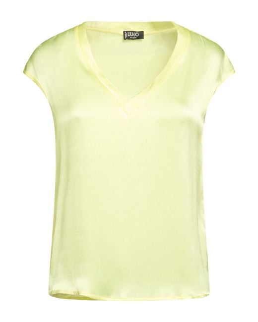 Liu Jo Yellow Top Acetate, Silk