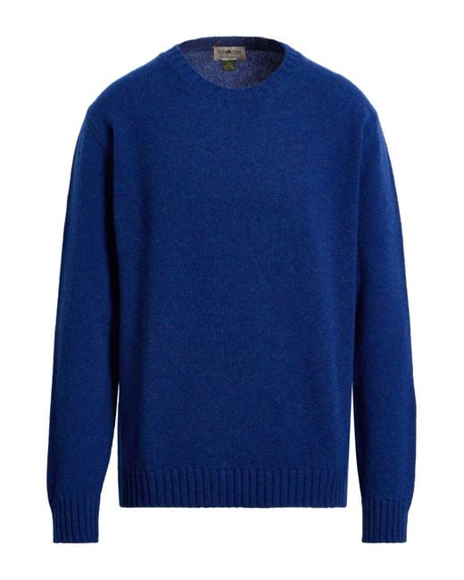 Pullover Irish Crone de hombre de color Blue