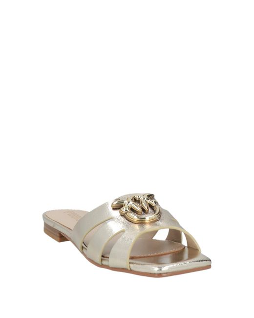 Pinko White Sandals