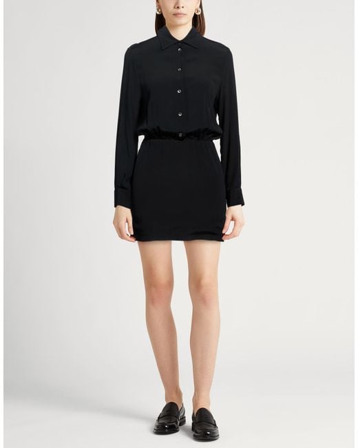 Semicouture Black Mini Dress