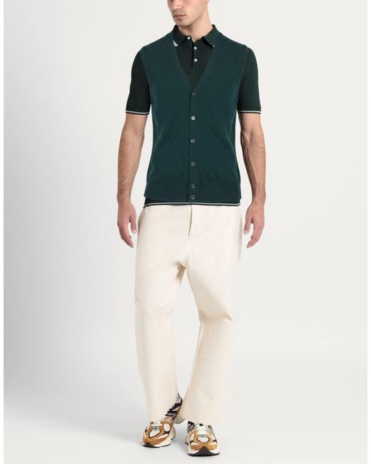 Diktat Green Cardigan for men