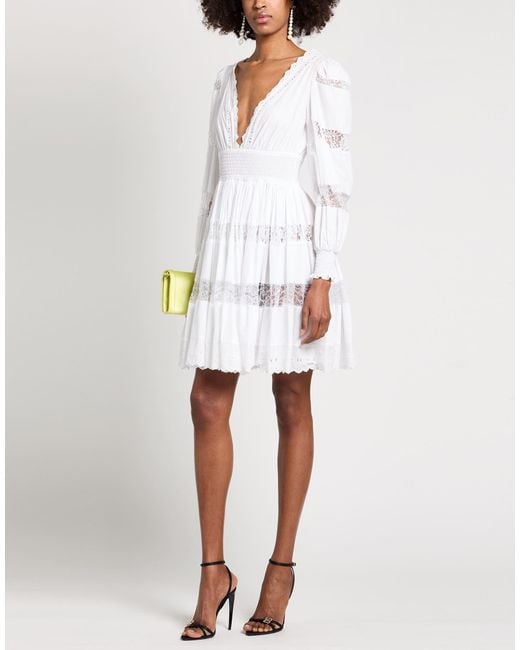 Dolce & Gabbana White Mini Dresses