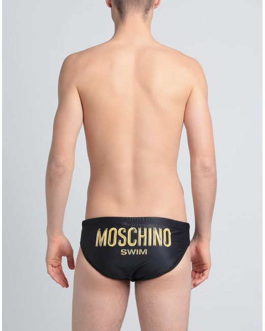 Moschino Blue Bikini Bottoms & Swim Briefs for men