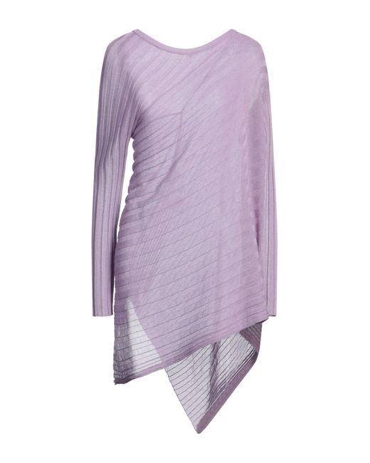 Manila Grace Purple Sweater Viscose, Polyamide