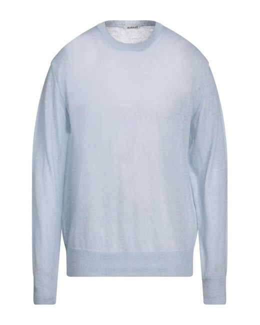 Auralee Blue Sweater for men