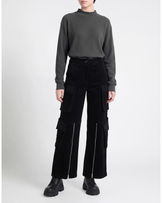 MEIMEIJ Black Pants Cotton, Elastane