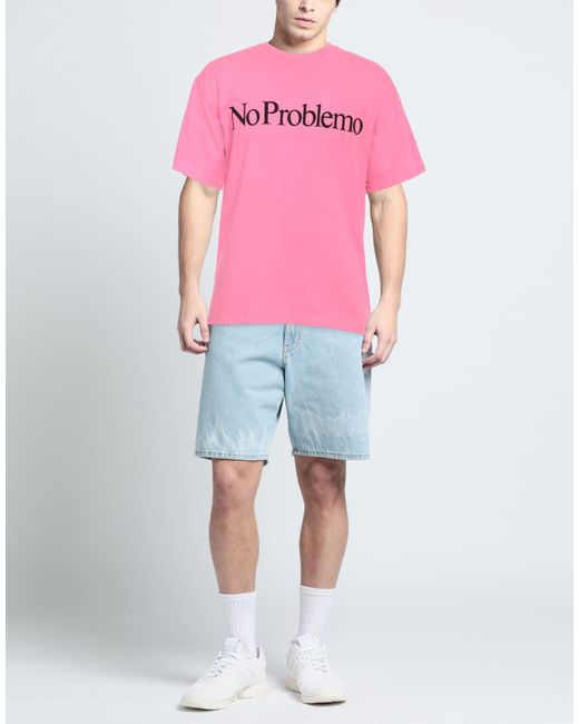 Aries Pink T-shirt for men