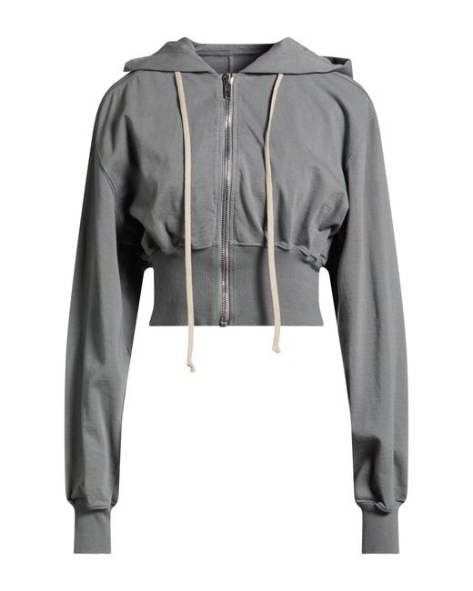 Rick Owens Gray Sweatshirt