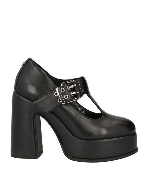 Cult Black Pumps Leather
