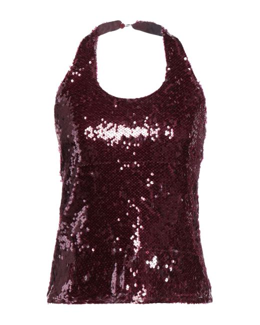 Top Kontatto de color Purple