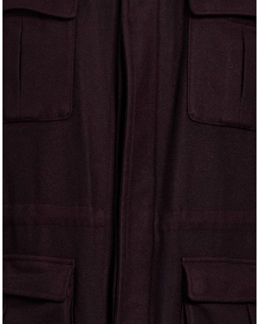Santaniello Blue Dark Jacket Wool, Polyamide for men