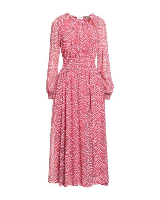 MICHAEL Michael Kors Pink Midi Dress