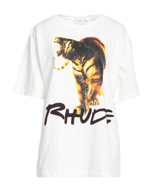 Rhude White T-shirt