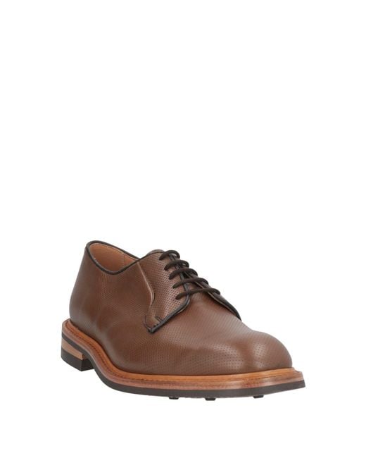 Tricker's Brown Lace-Up Shoes for men