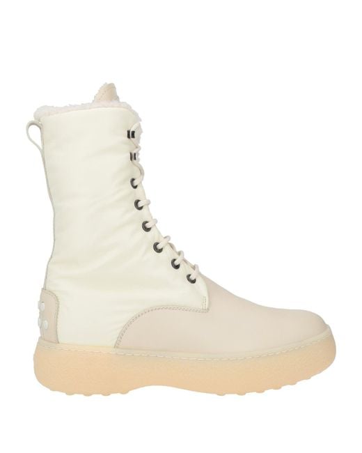 Bottines Tod's en coloris Natural
