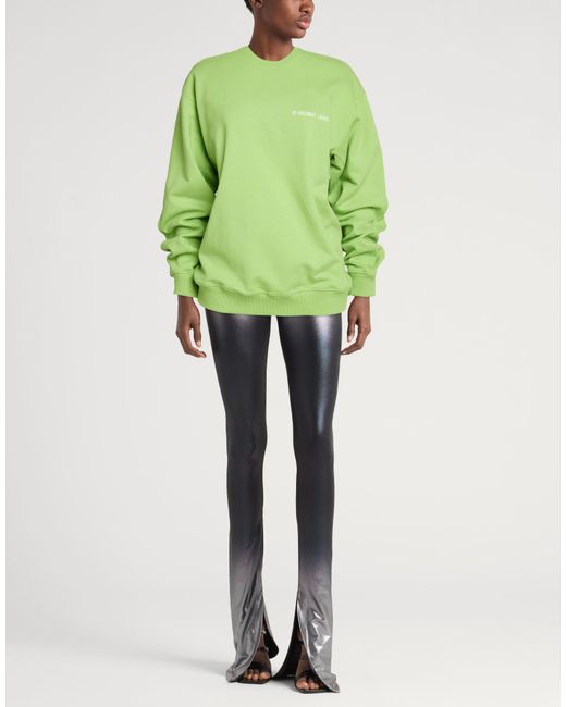 Helmut Lang Green Sweatshirt