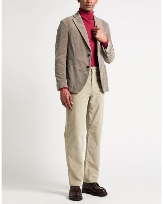 Drumohr Brown Blazer Cupro for men