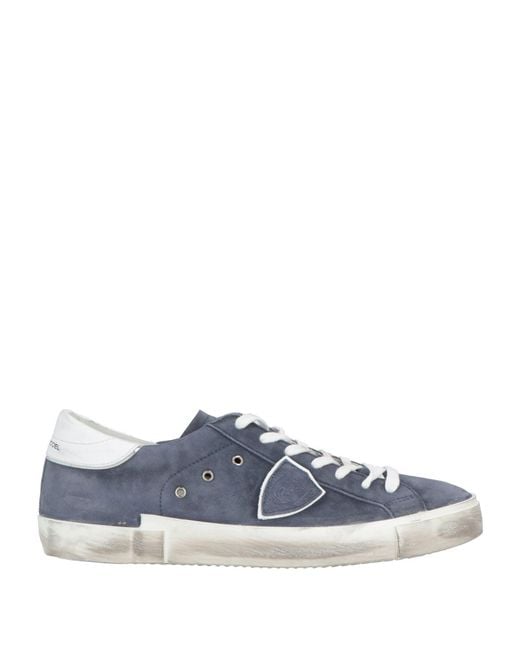 Philippe Model Blue Trainers for men