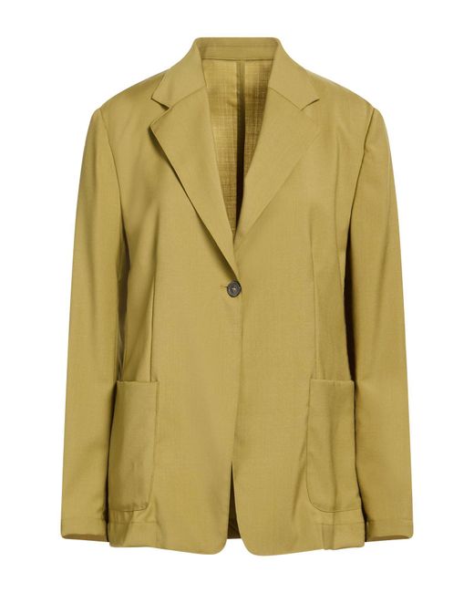Grifoni Green Blazer Virgin Wool