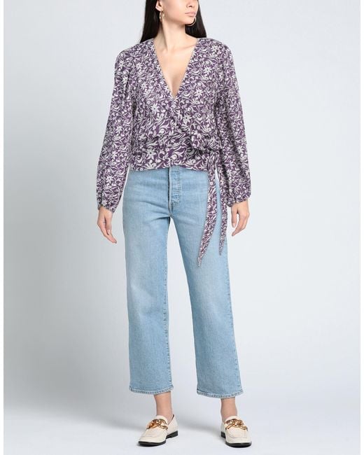 Maje Purple Top