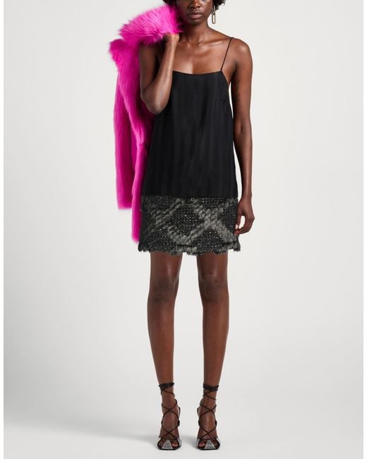 Gaelle Paris Black Mini Skirt
