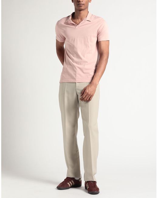 Daniele Alessandrini Pink Polo Shirt for men