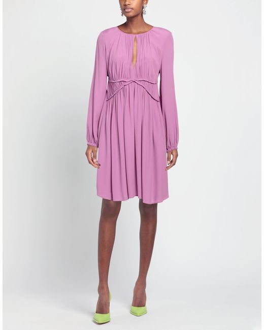 Semicouture Pink Mini Dress