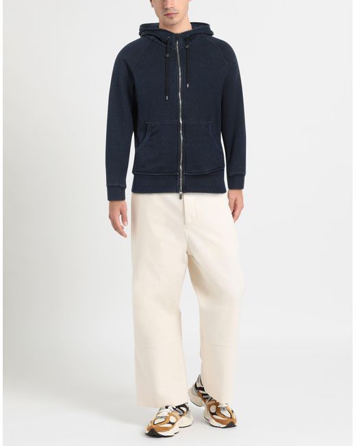 Sudadera Moorer de hombre de color Blue