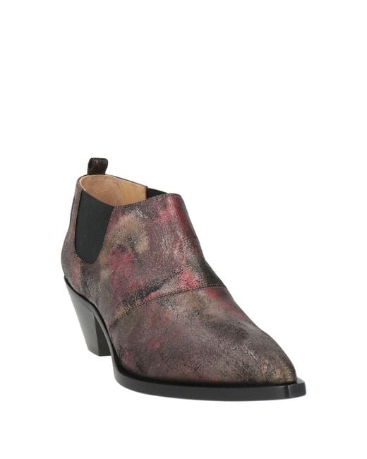 Testoni Brown Stiefelette