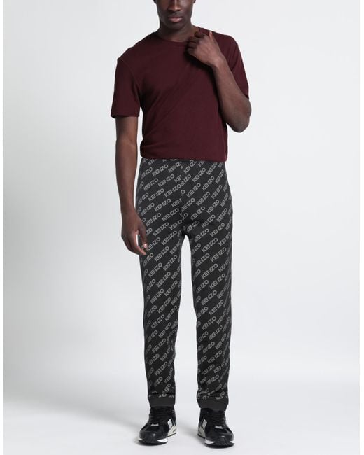 KENZO Gray Trouser for men