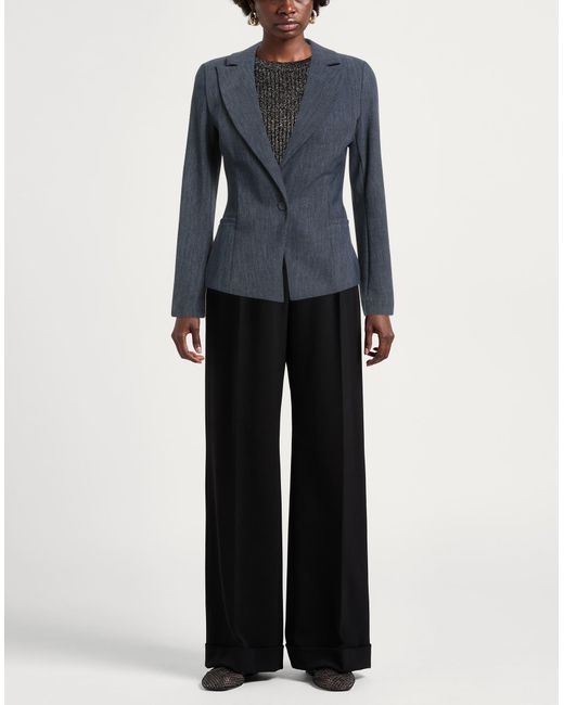 La Petite Robe Di Chiara Boni Blue Blazer