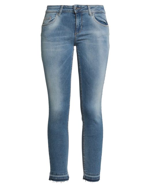 Liu Jo Blue Better Denim Jeans Cotton, Elastane