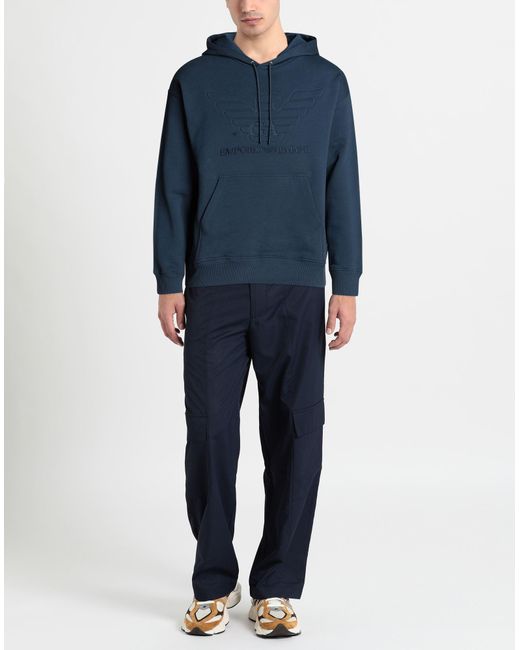 Emporio Armani Blue Sweatshirt for men