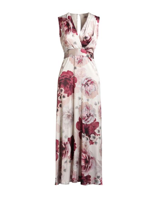 Rinascimento Pink Maxi Dress Polyester