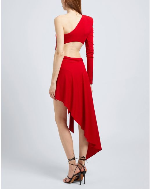 Alexandre Vauthier Red Mini Dress