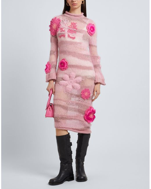 ERL Pink Midi Dress