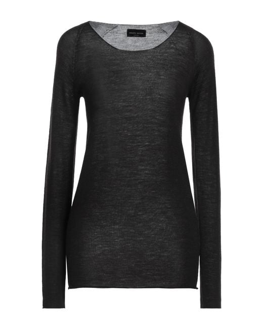 Pullover di Roberto Collina in Black