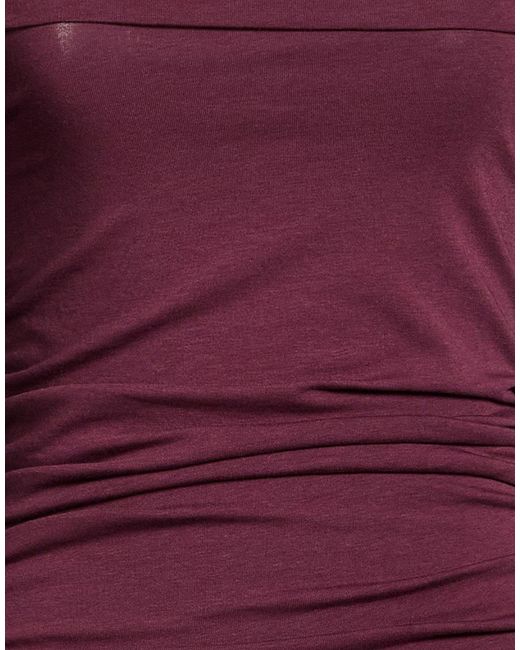 Rag & Bone Purple Plum Top Cotton, Modal, Elastane
