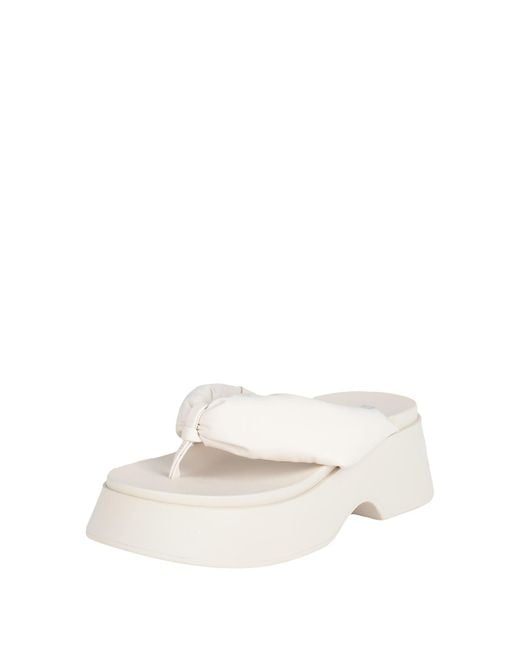 Steve Madden Natural Thong Sandal