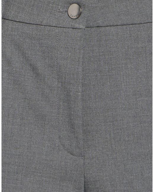 Cambio Gray Pants Polyester, Viscose, Elastane