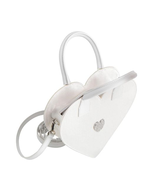 Mach & Mach White Handbag