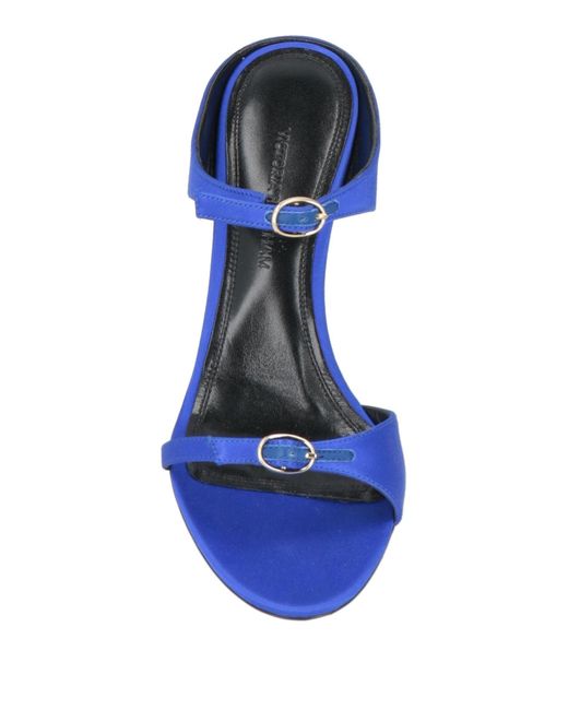 Victoria Beckham Blue Sandals