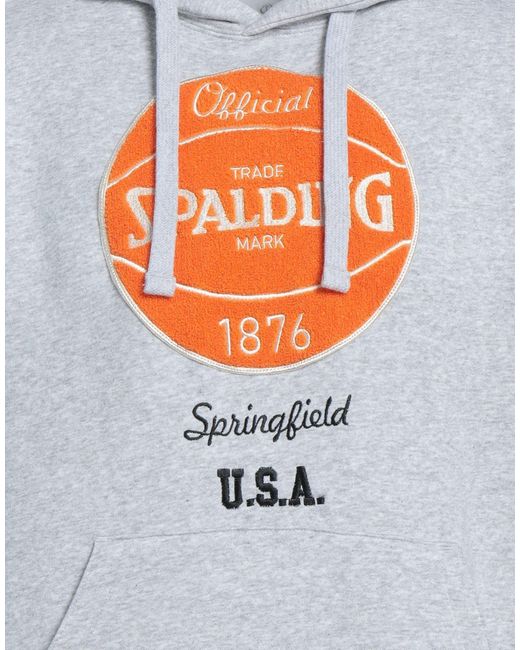 Spalding Gray Sweatshirt for men