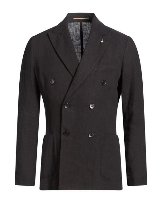 AT.P.CO Black Blazer for men