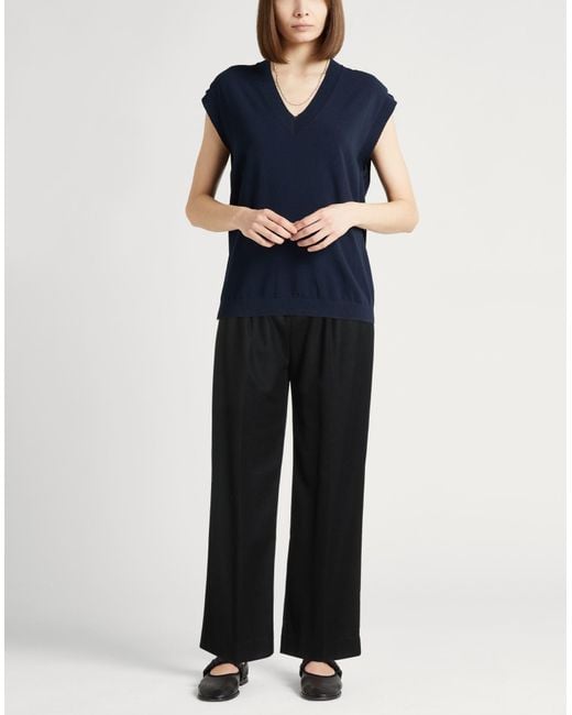 Brian Dales Black Pants Wool, Polyamide, Cashmere, Elastane